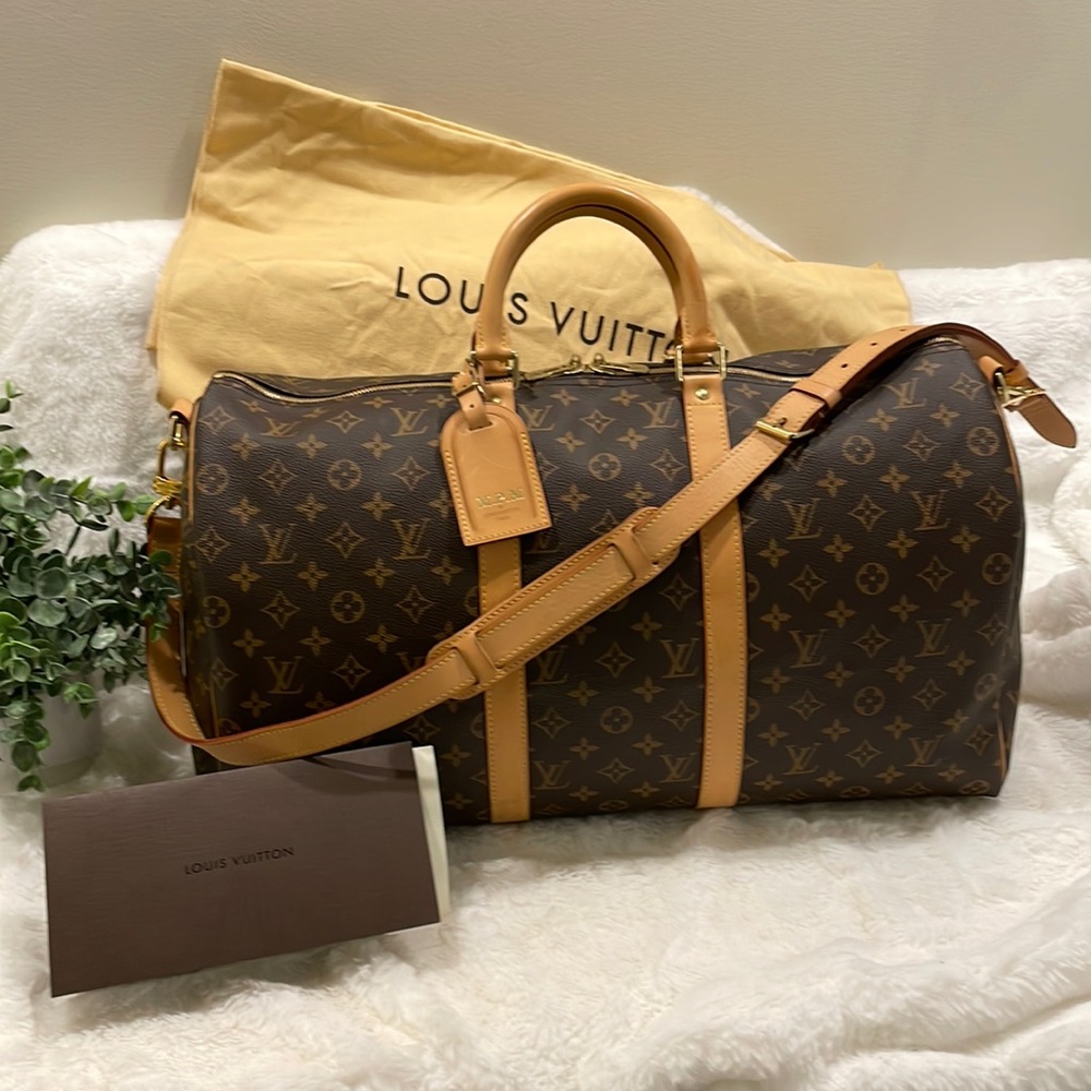 Louis Vuitton Monogram keepall Bandouliere 50 - Authentic - EUC